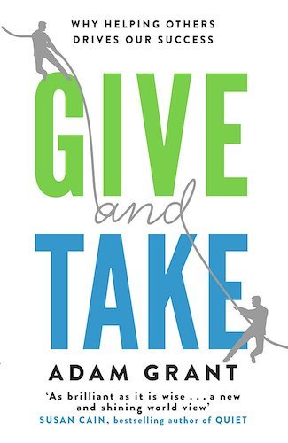 copertina del libro give and take