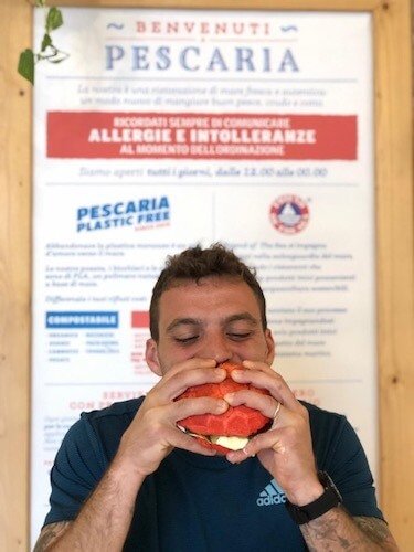 pescaria panino de rose