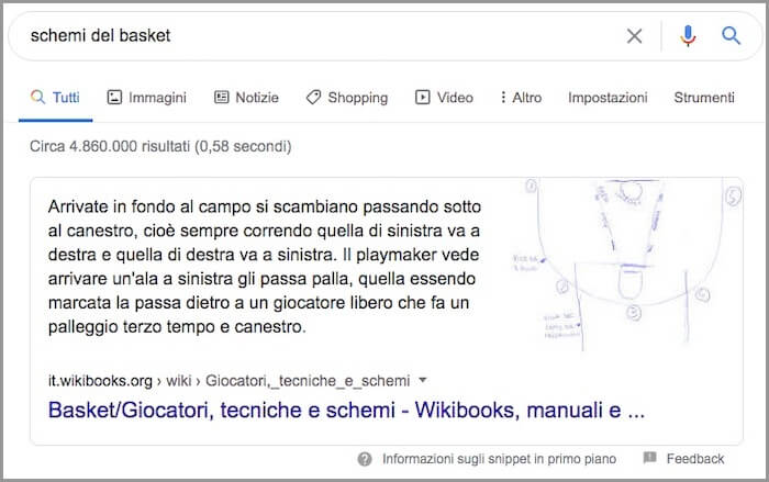 snippet google
