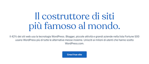 Value proposition di WordPress