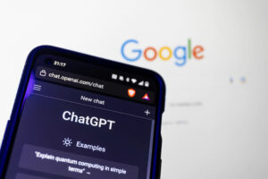 chatgpt vs google